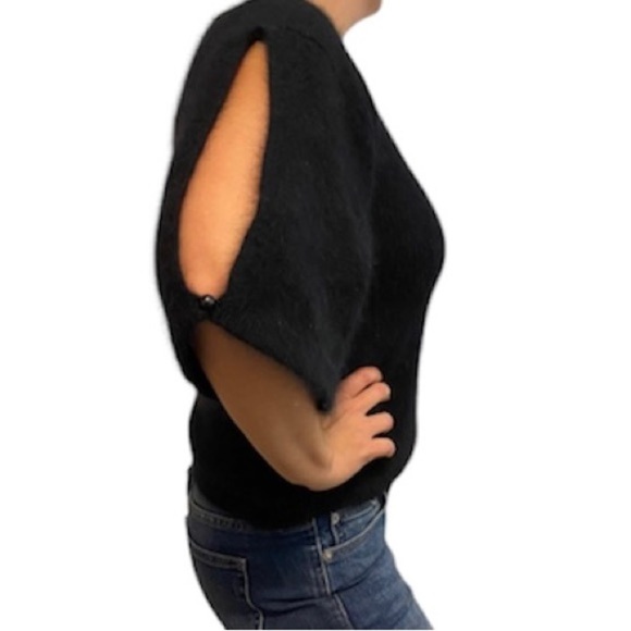 Vintage Charles Julian Lambswool & Angora Woman’s Sweater Size M - Picture 7 of 7